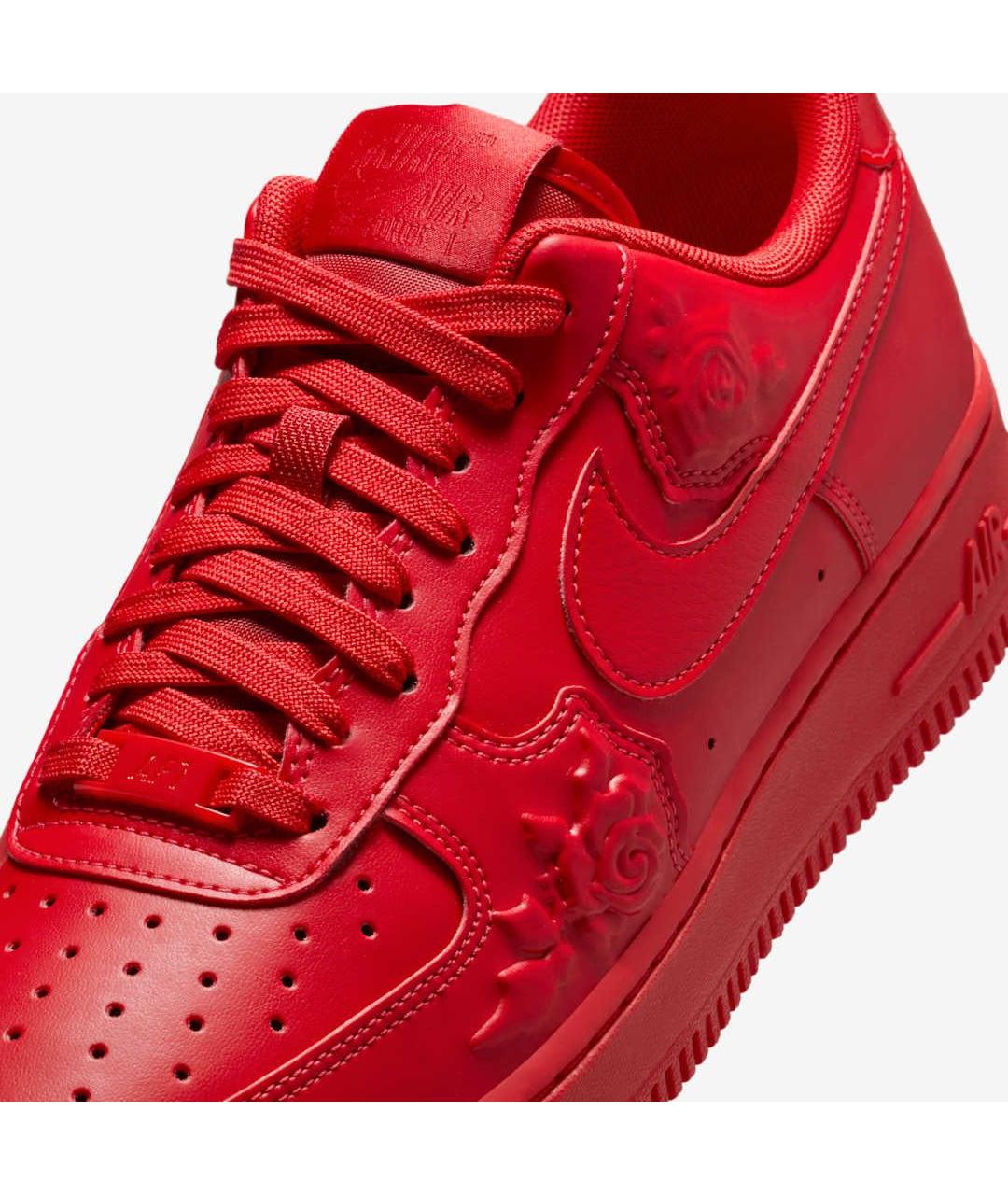 NIKE Красные кожаные кеды, фото 7