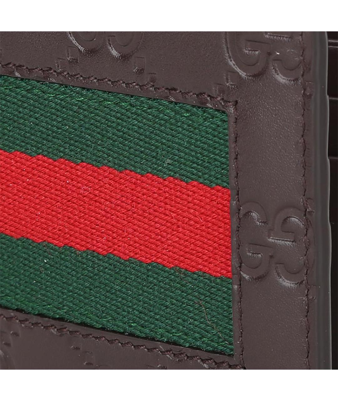 GUCCI Коричневый кошелек, фото 7