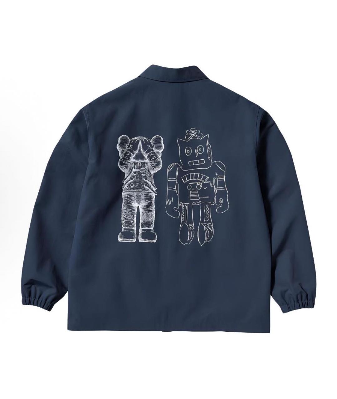 KAWS Темно-синяя куртка, фото 2