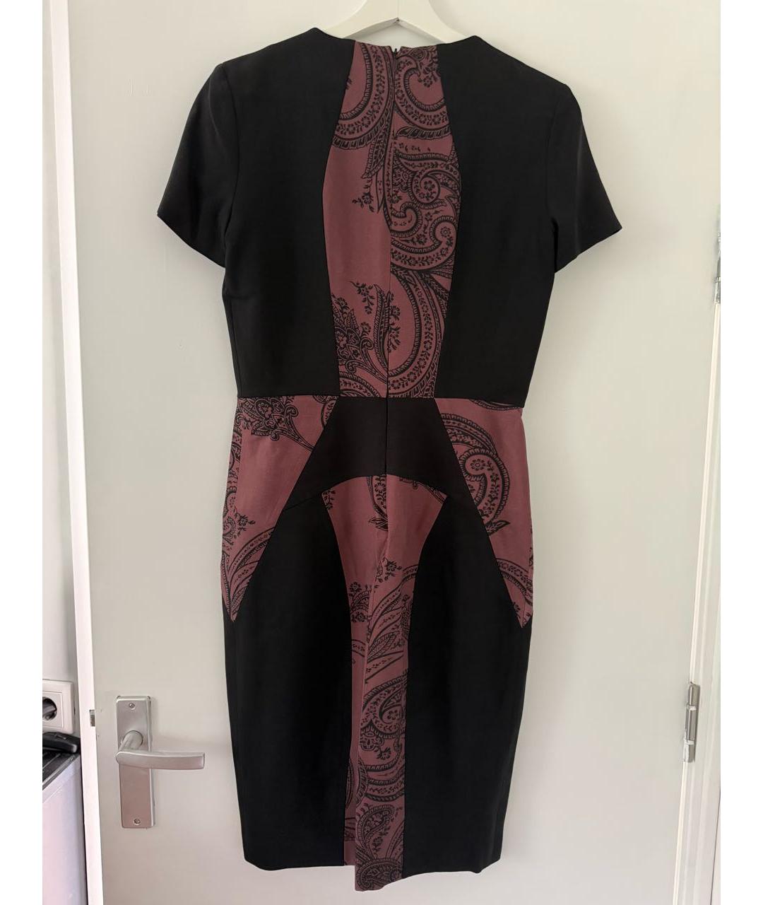 ETRO Мульти шерстяное повседневное платье, фото 2