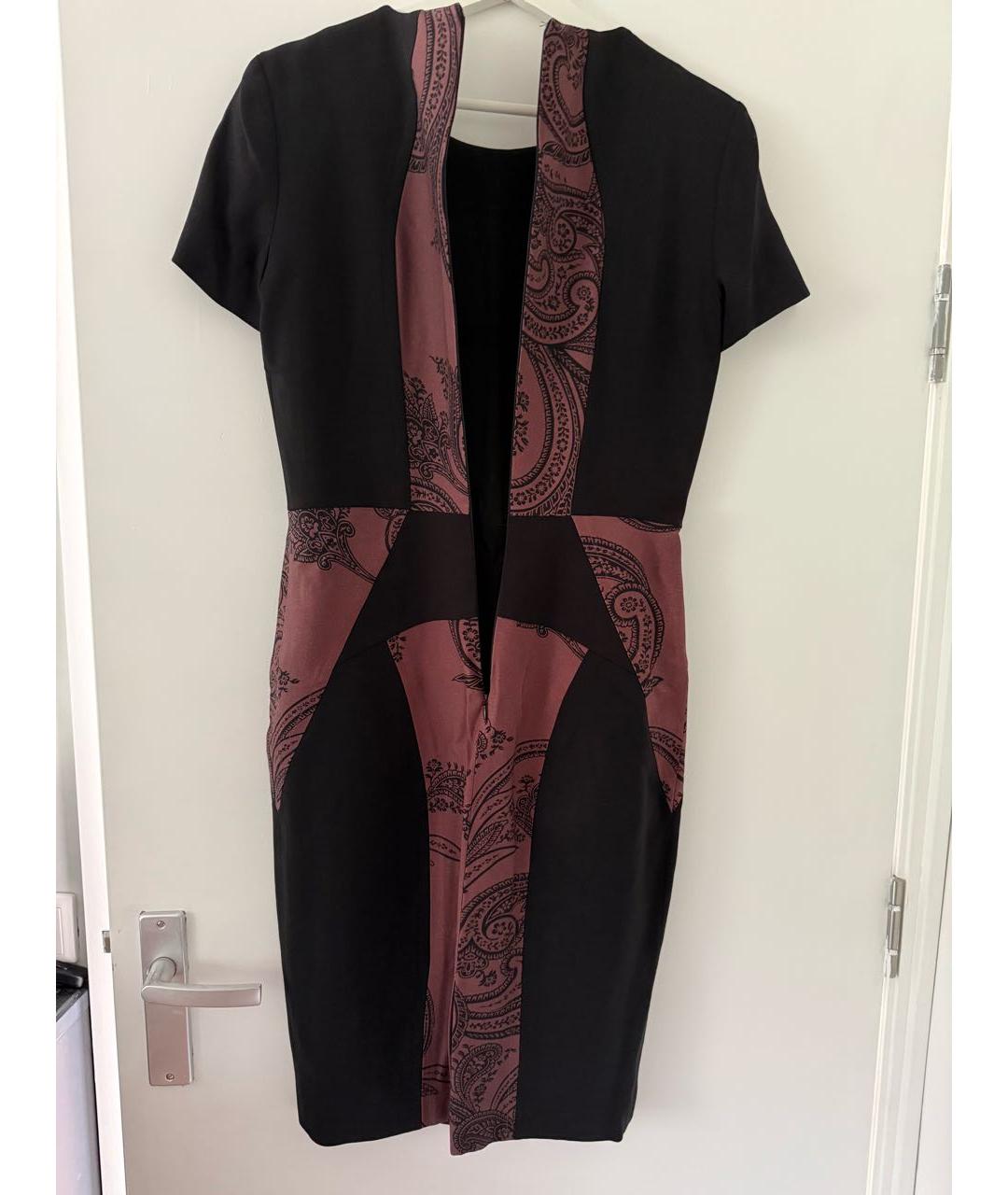 ETRO Мульти шерстяное повседневное платье, фото 3