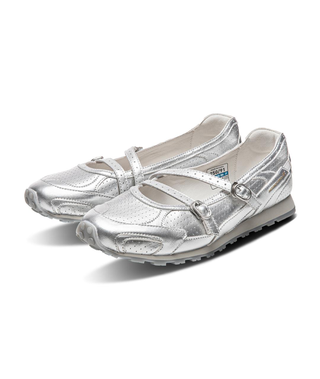 MIZUNO Серебряные кроссовки, фото 3