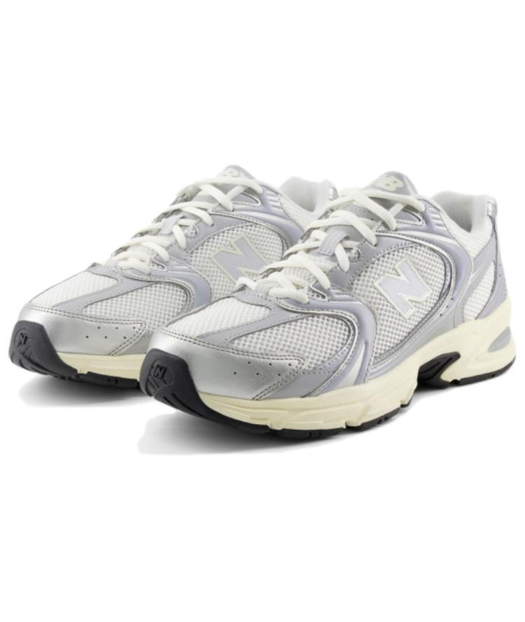 NEW BALANCE Серебряные кроссовки, фото 3