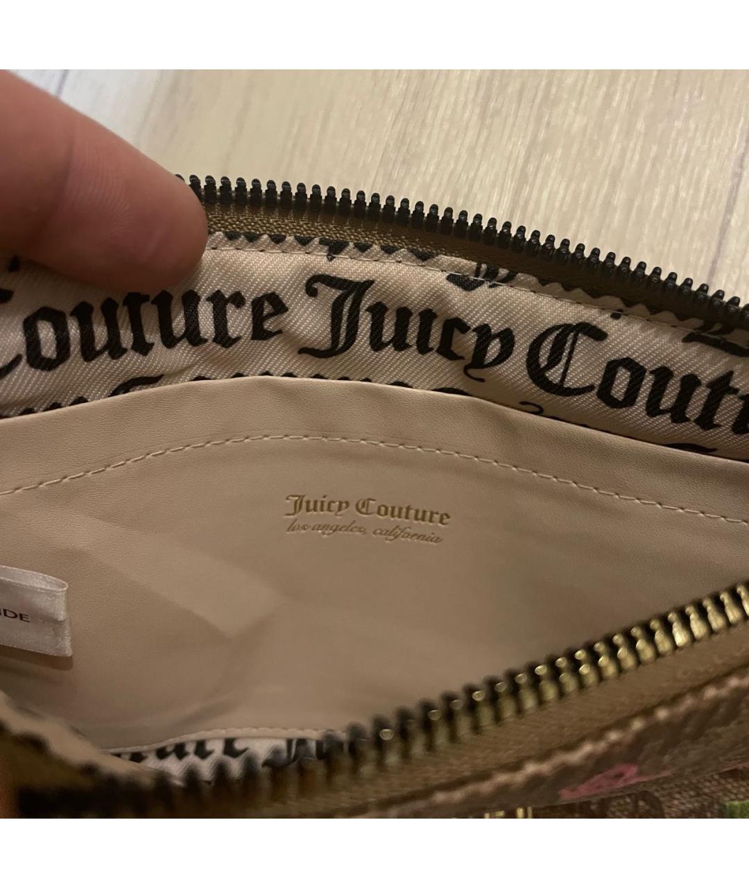 JUICY COUTURE Коричневый кошелек из искусственной кожи, фото 4