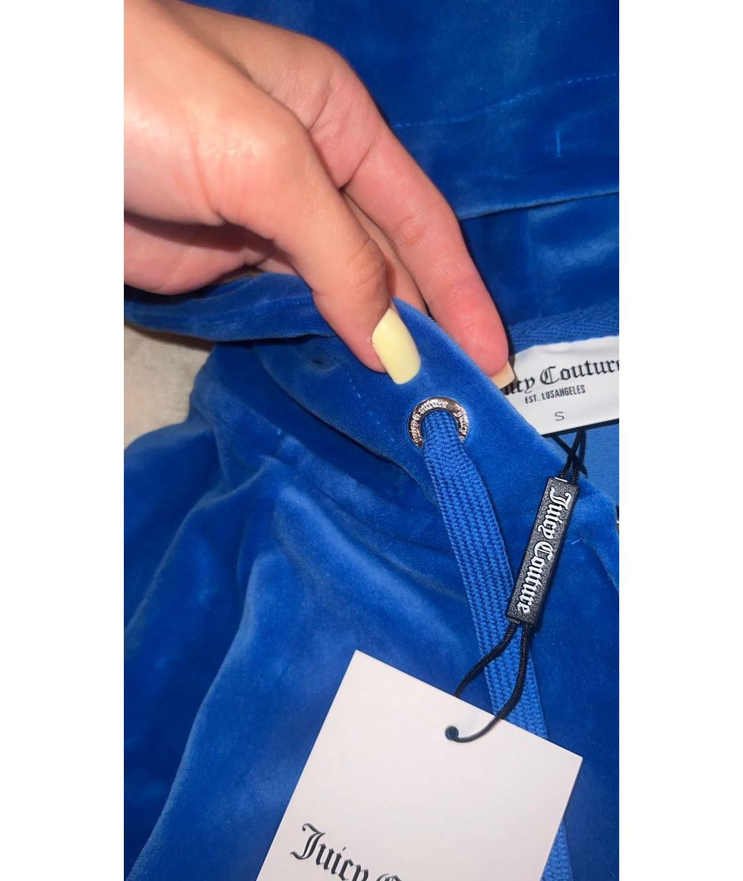 JUICY COUTURE Синий полиэстеровый спортивные костюмы, фото 7