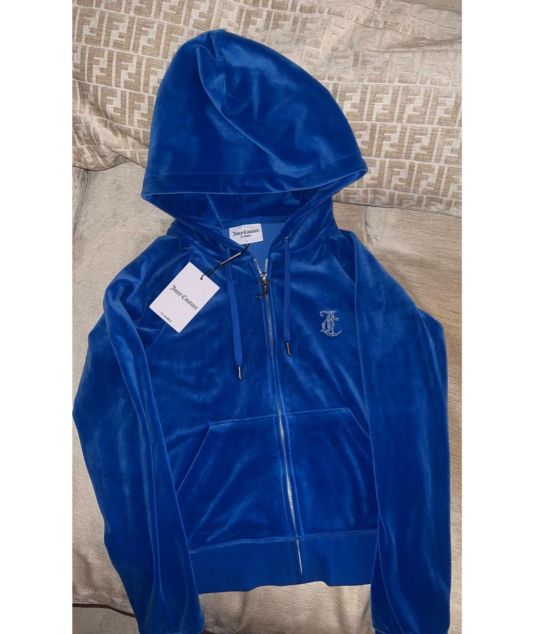 JUICY COUTURE Синий полиэстеровый спортивные костюмы, фото 2