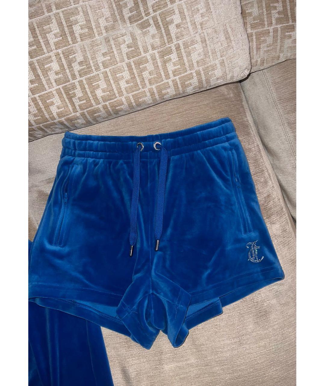 JUICY COUTURE Синий полиэстеровый спортивные костюмы, фото 5