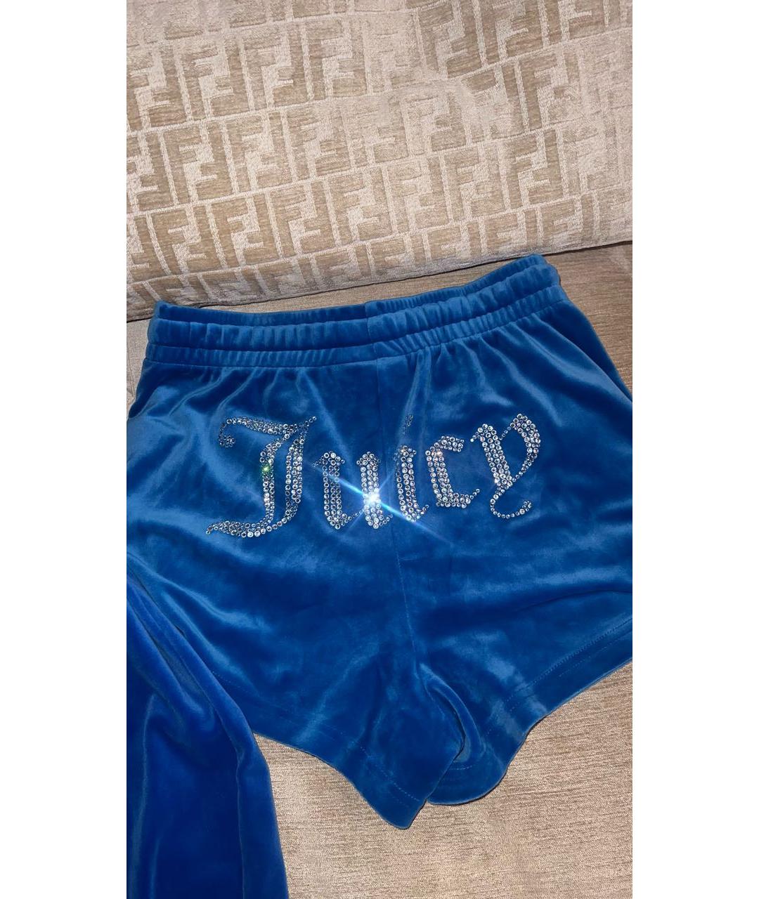JUICY COUTURE Синий полиэстеровый спортивные костюмы, фото 4