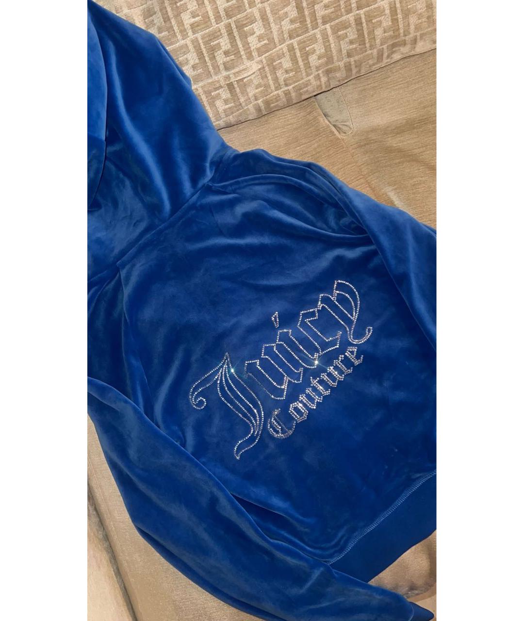 JUICY COUTURE Синий полиэстеровый спортивные костюмы, фото 3