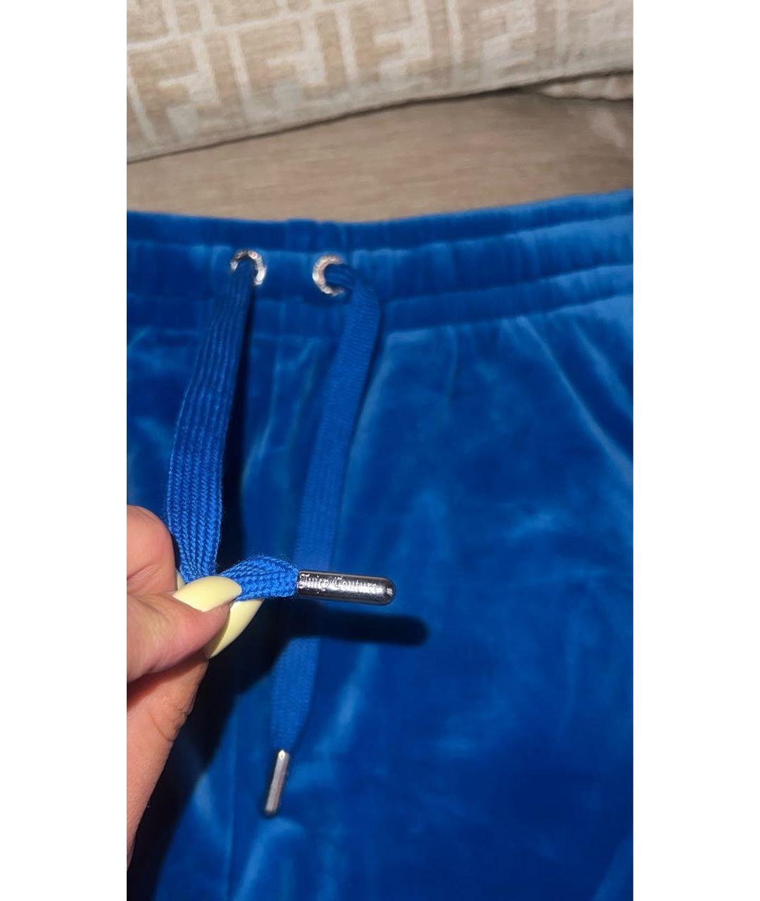 JUICY COUTURE Синий полиэстеровый спортивные костюмы, фото 6