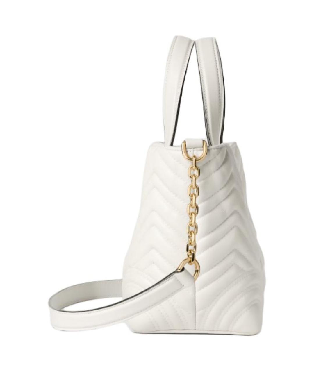 GUCCI Белая сумка с короткими ручками, фото 5