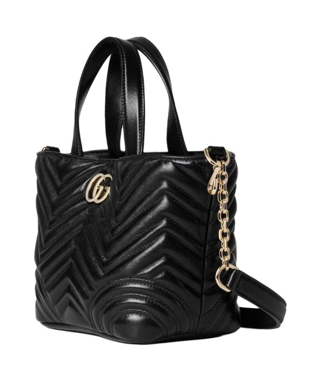 GUCCI Черная сумка с короткими ручками, фото 3