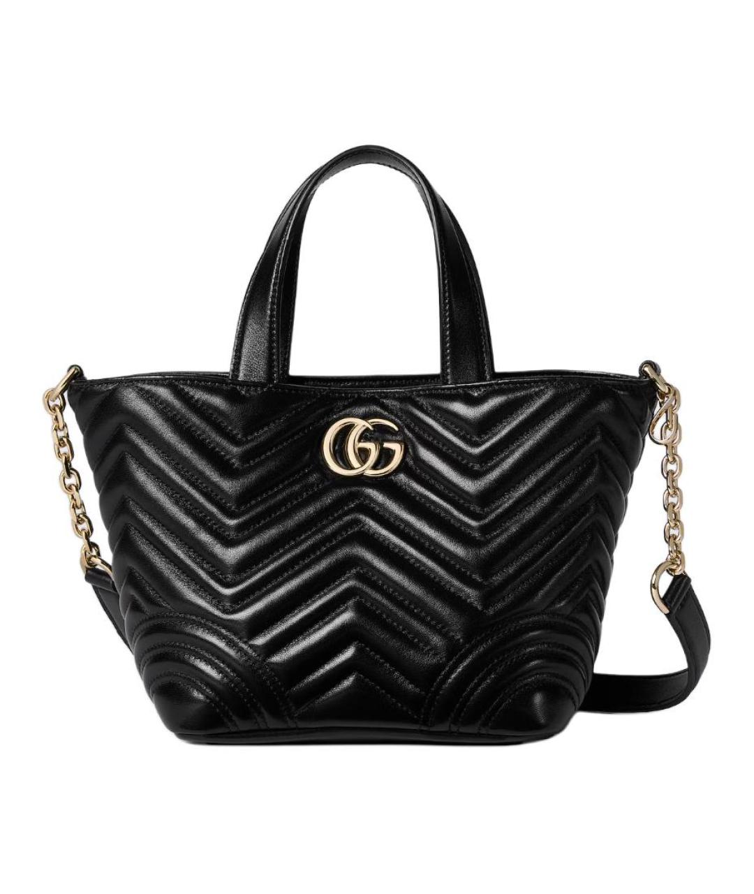GUCCI Черная сумка с короткими ручками, фото 1