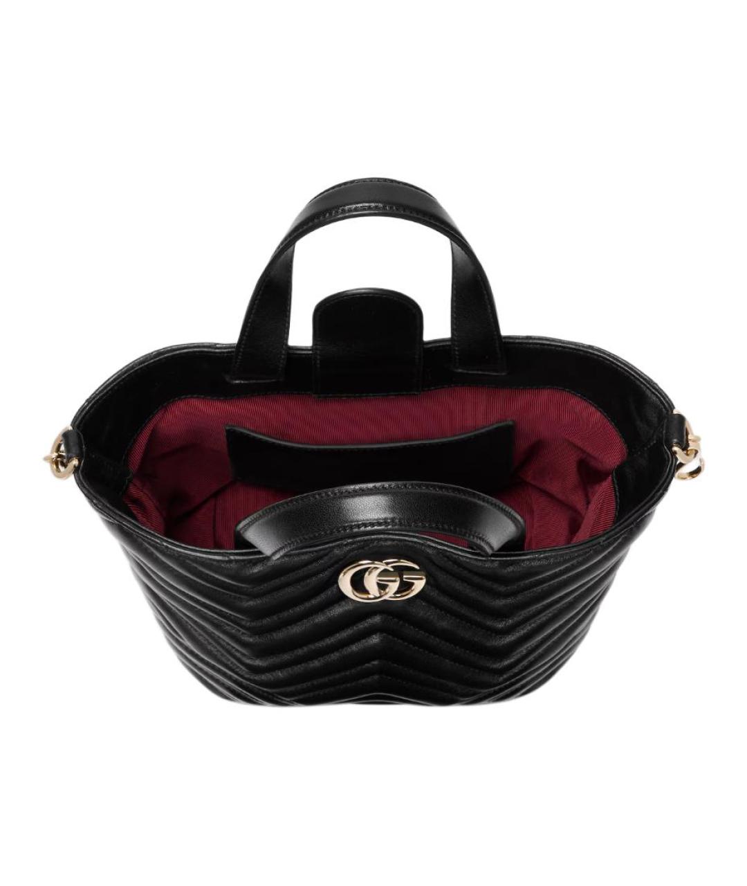 GUCCI Черная сумка с короткими ручками, фото 6