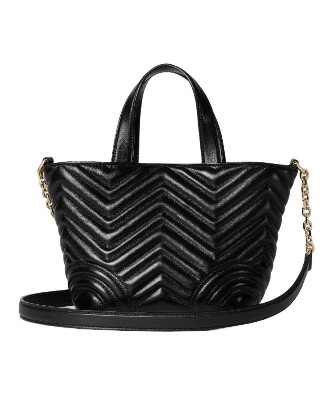 GUCCI Черная сумка с короткими ручками, фото 5