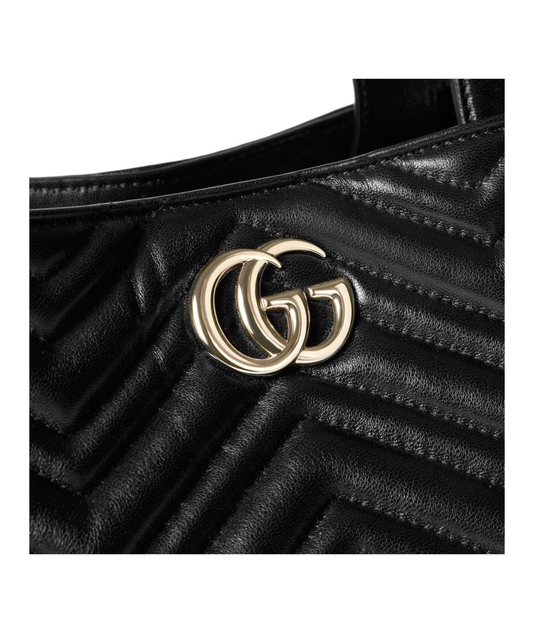 GUCCI Черная сумка с короткими ручками, фото 4