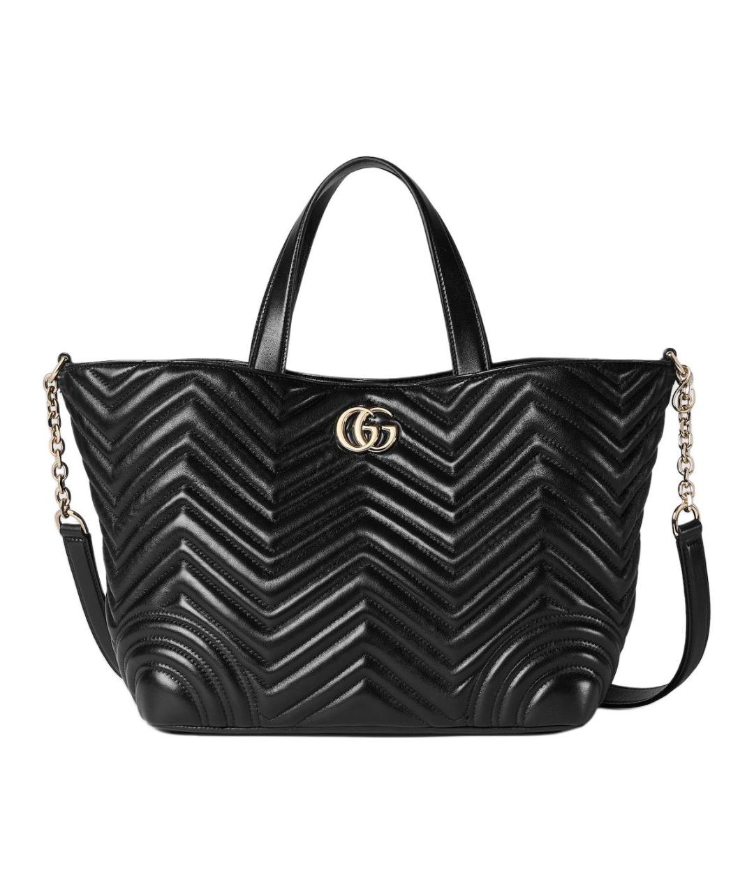 GUCCI Черная сумка с короткими ручками, фото 1