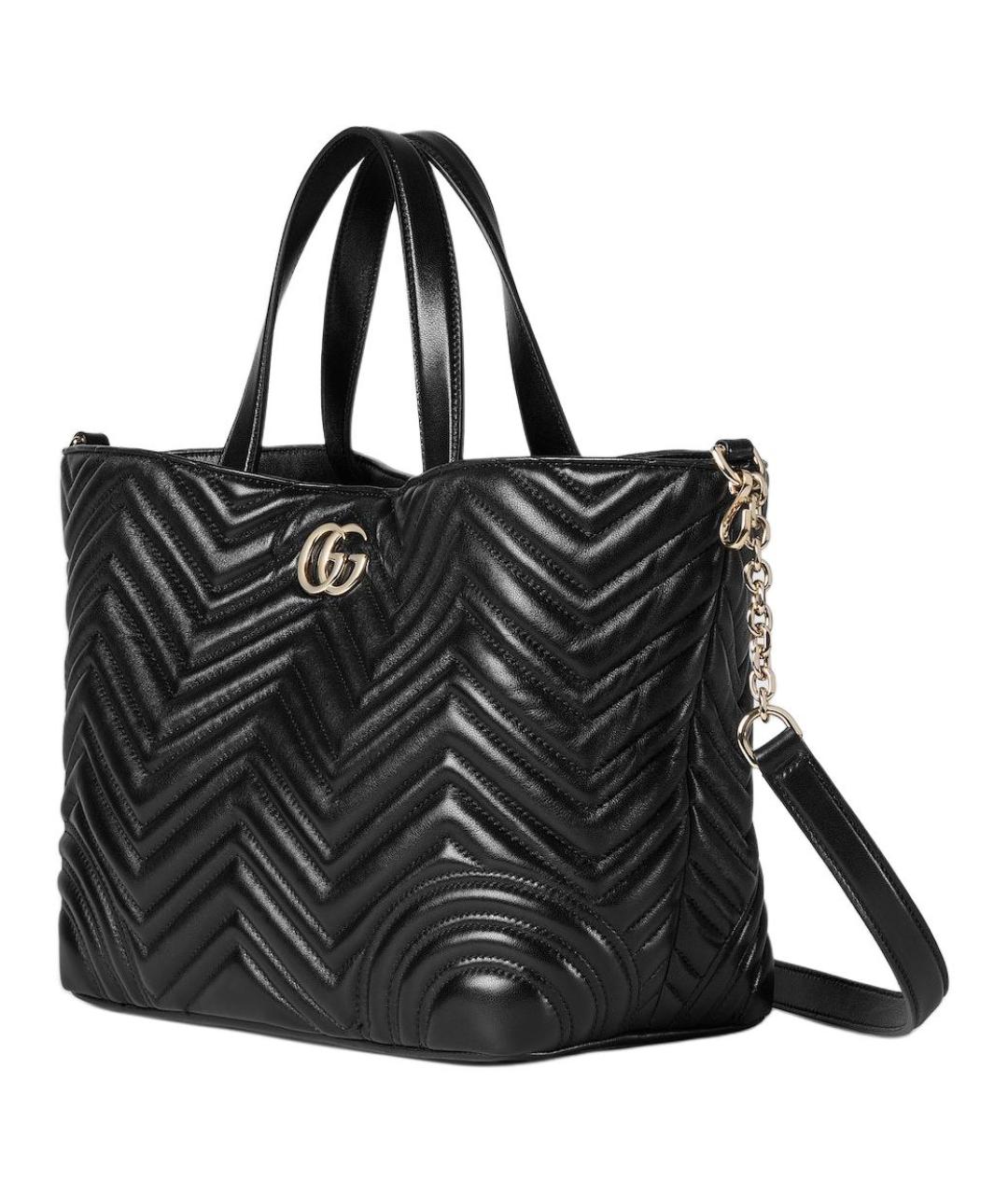 GUCCI Черная сумка с короткими ручками, фото 2