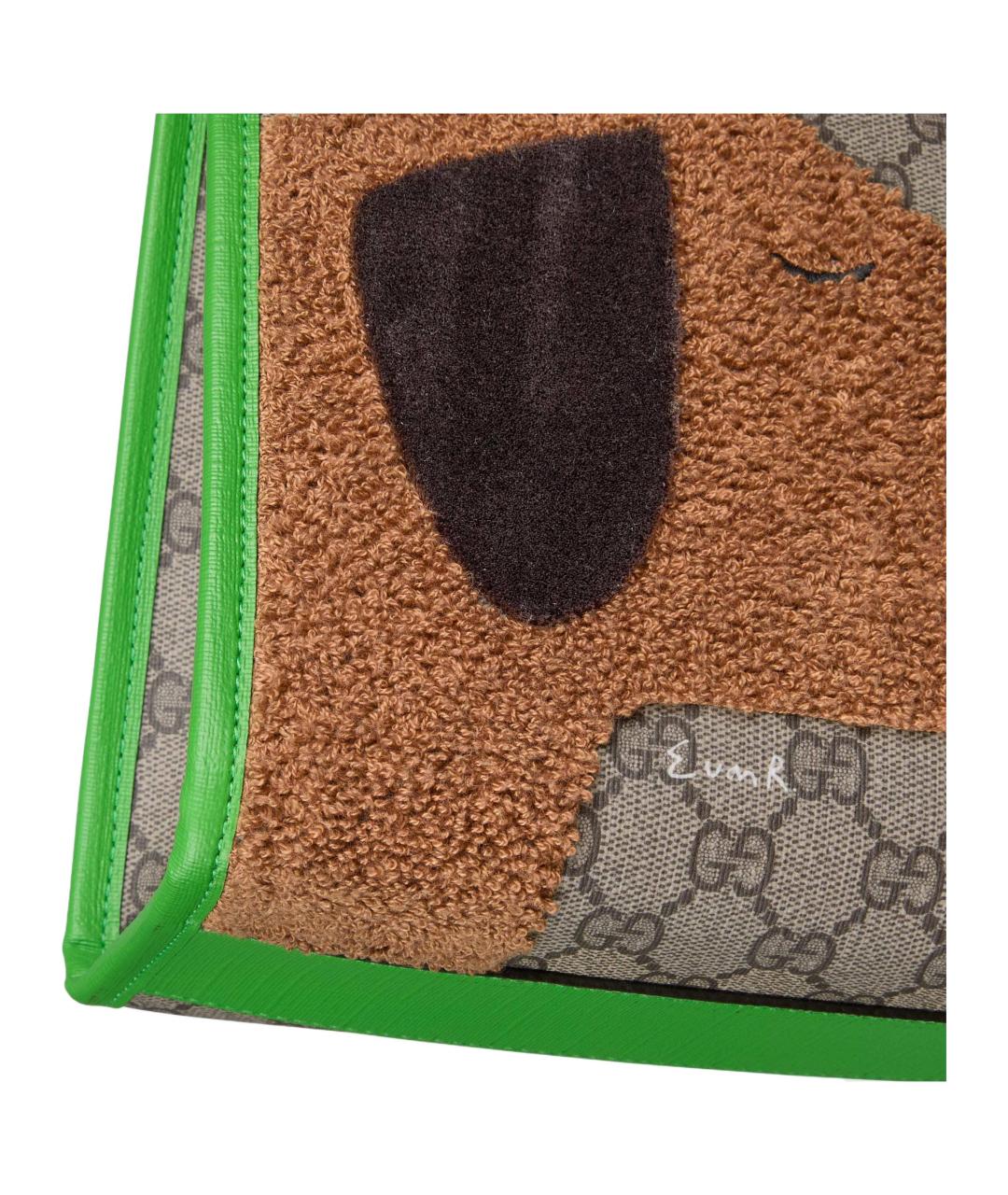 GUCCI Серая сумка с короткими ручками, фото 7