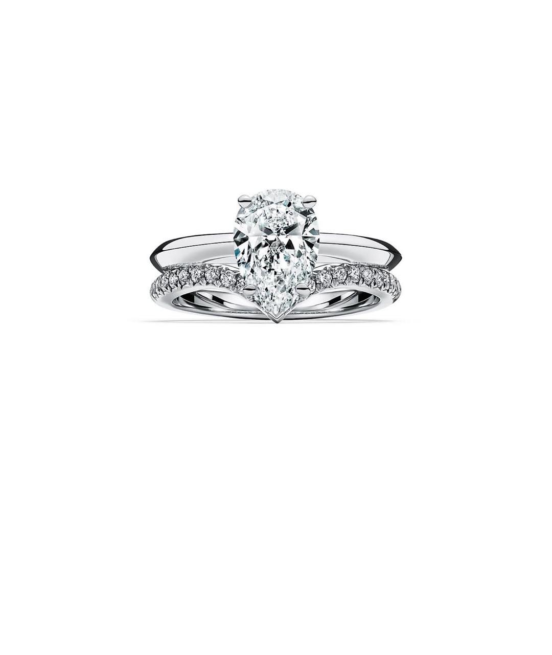 TIFFANY&CO Платиновое кольцо, фото 3