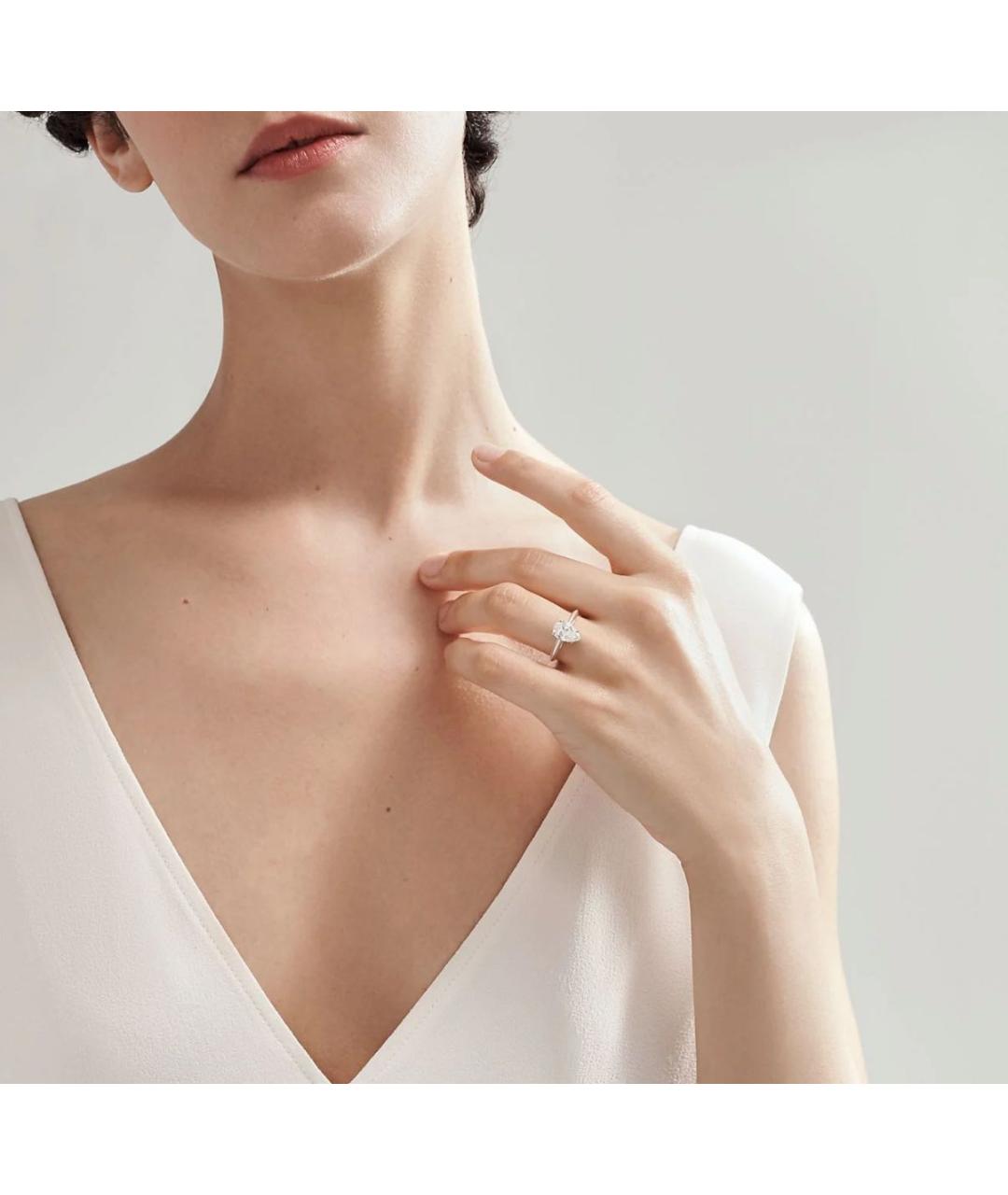 TIFFANY&CO Платиновое кольцо, фото 2