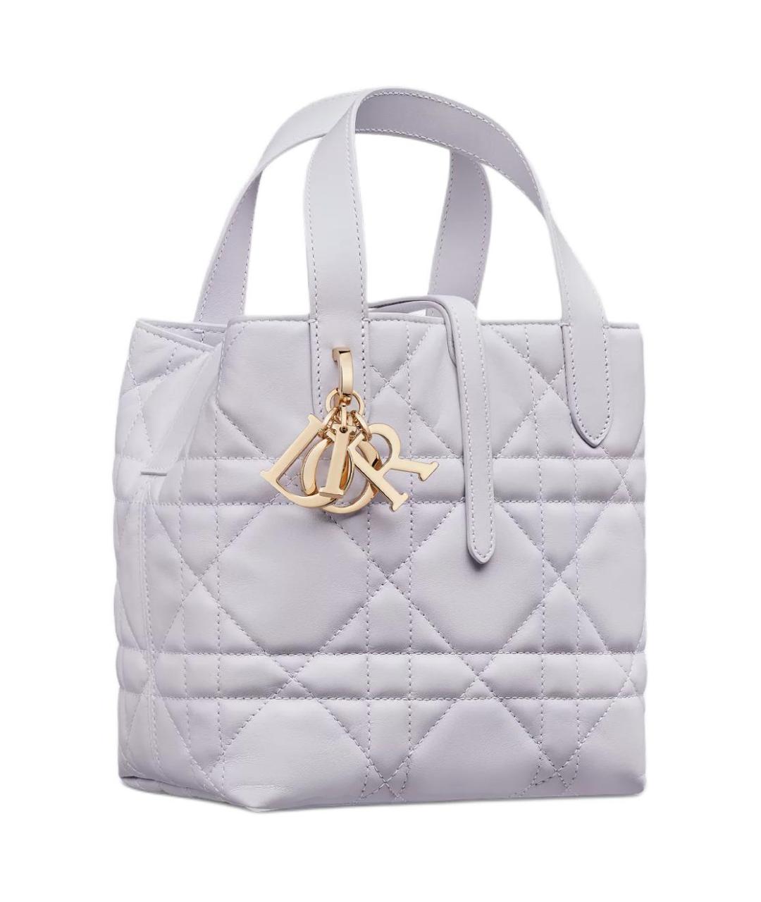 CHRISTIAN DIOR Серая сумка с короткими ручками, фото 2