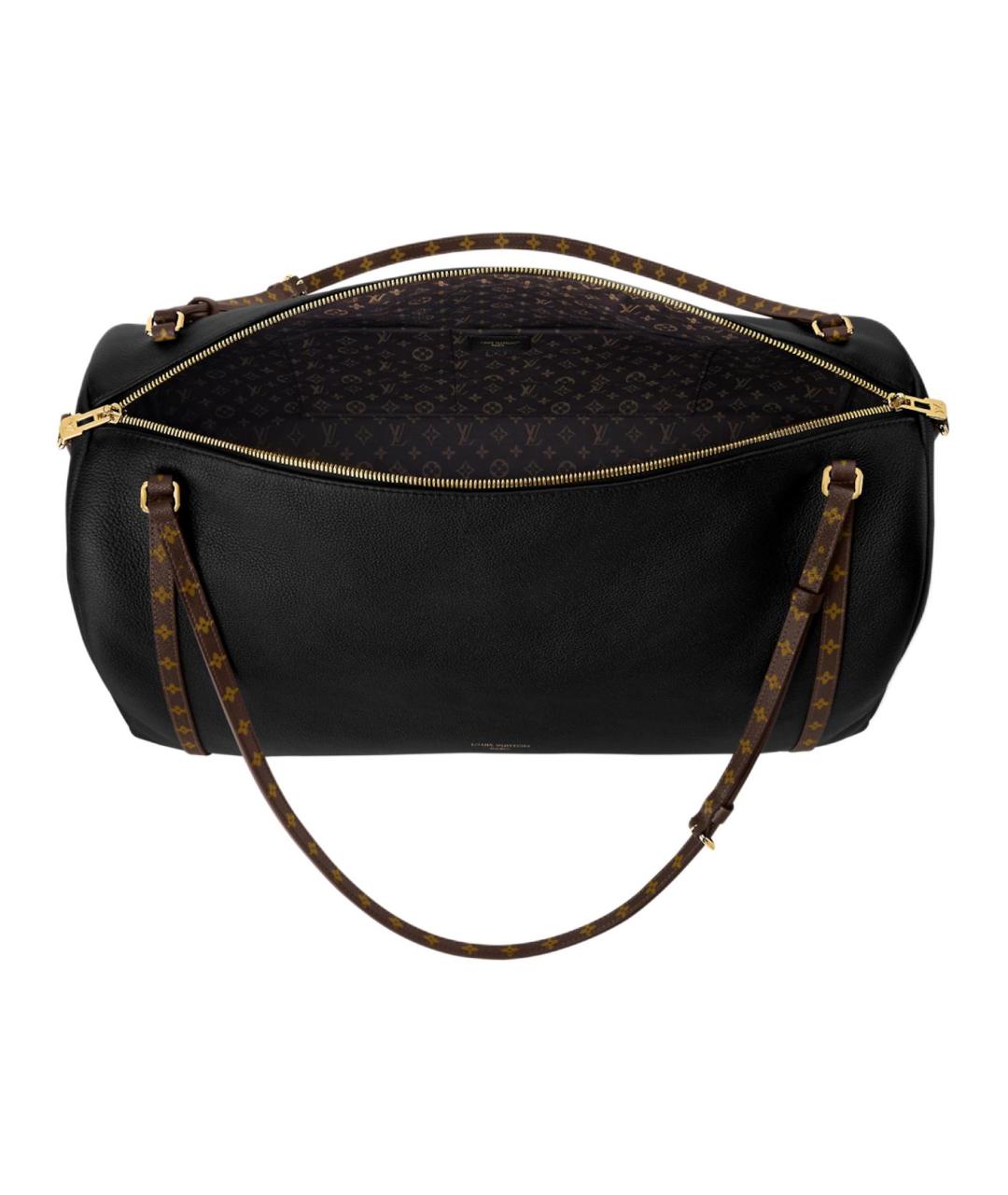 LOUIS VUITTON Черная сумка с короткими ручками, фото 4