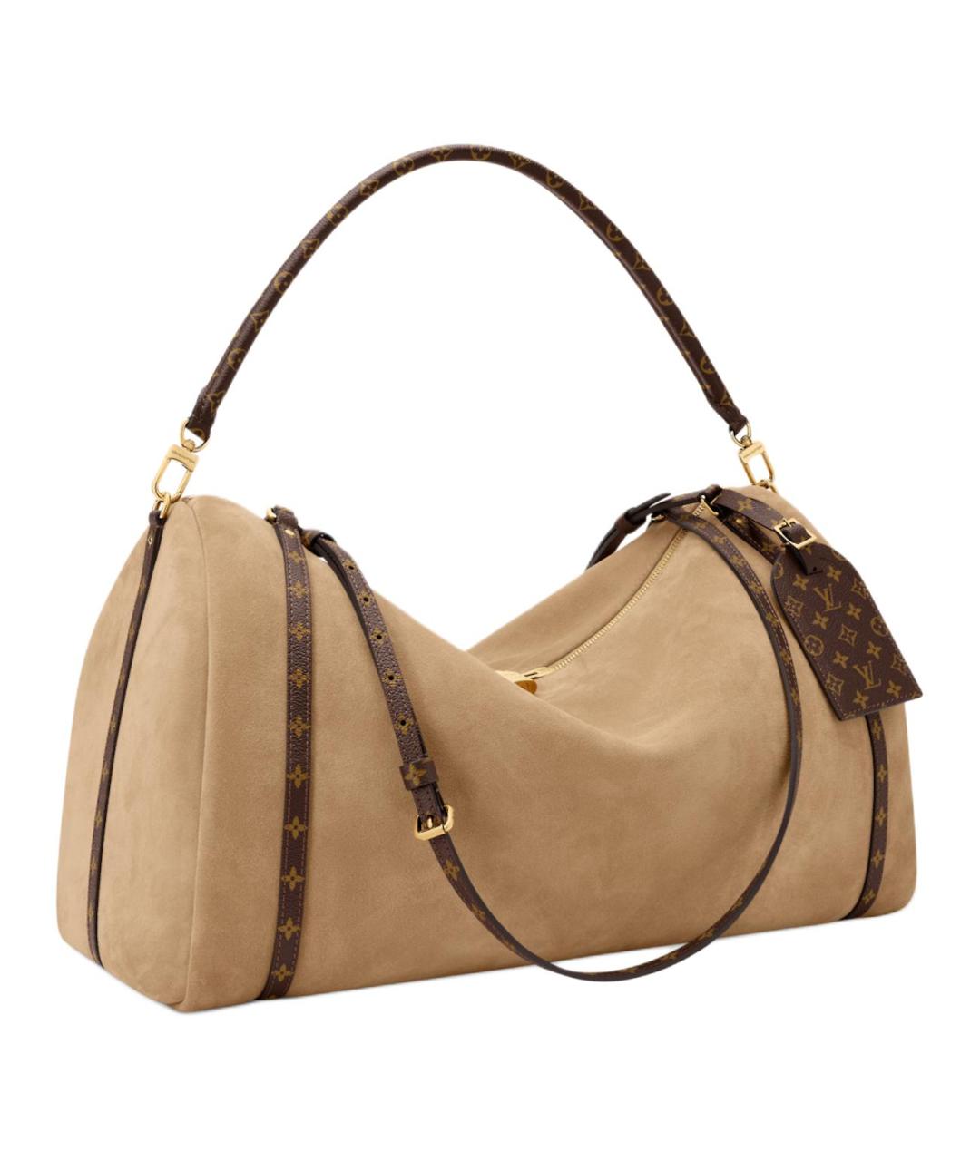 LOUIS VUITTON Бежевая сумка с короткими ручками, фото 2