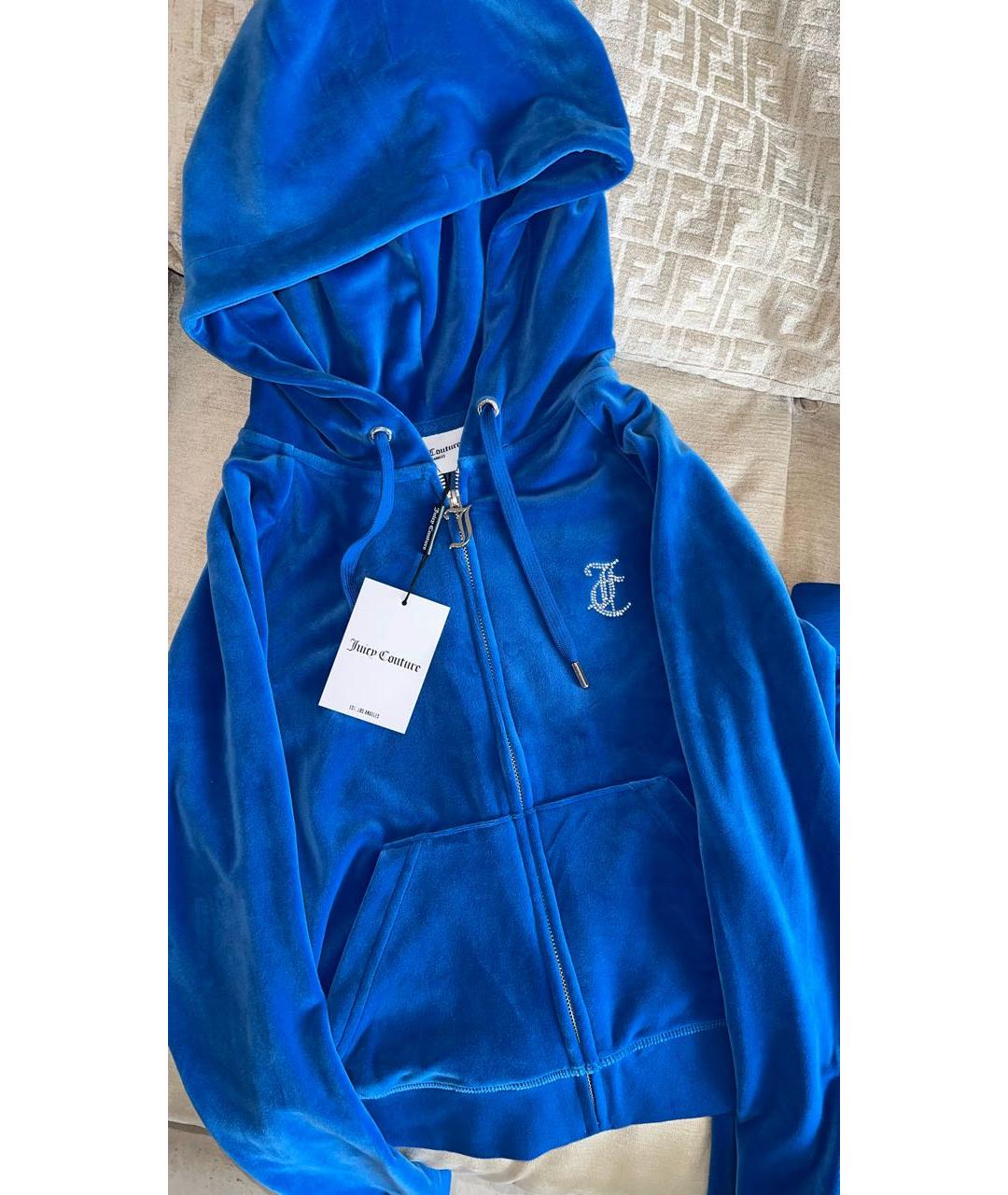 JUICY COUTURE Синий полиэстеровый спортивные костюмы, фото 2