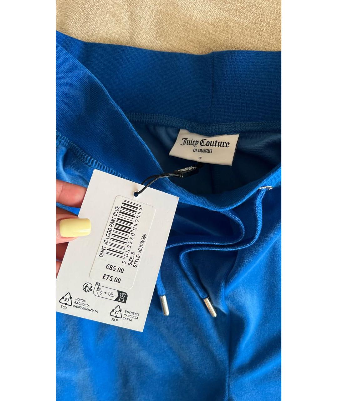 JUICY COUTURE Синий полиэстеровый спортивные костюмы, фото 8