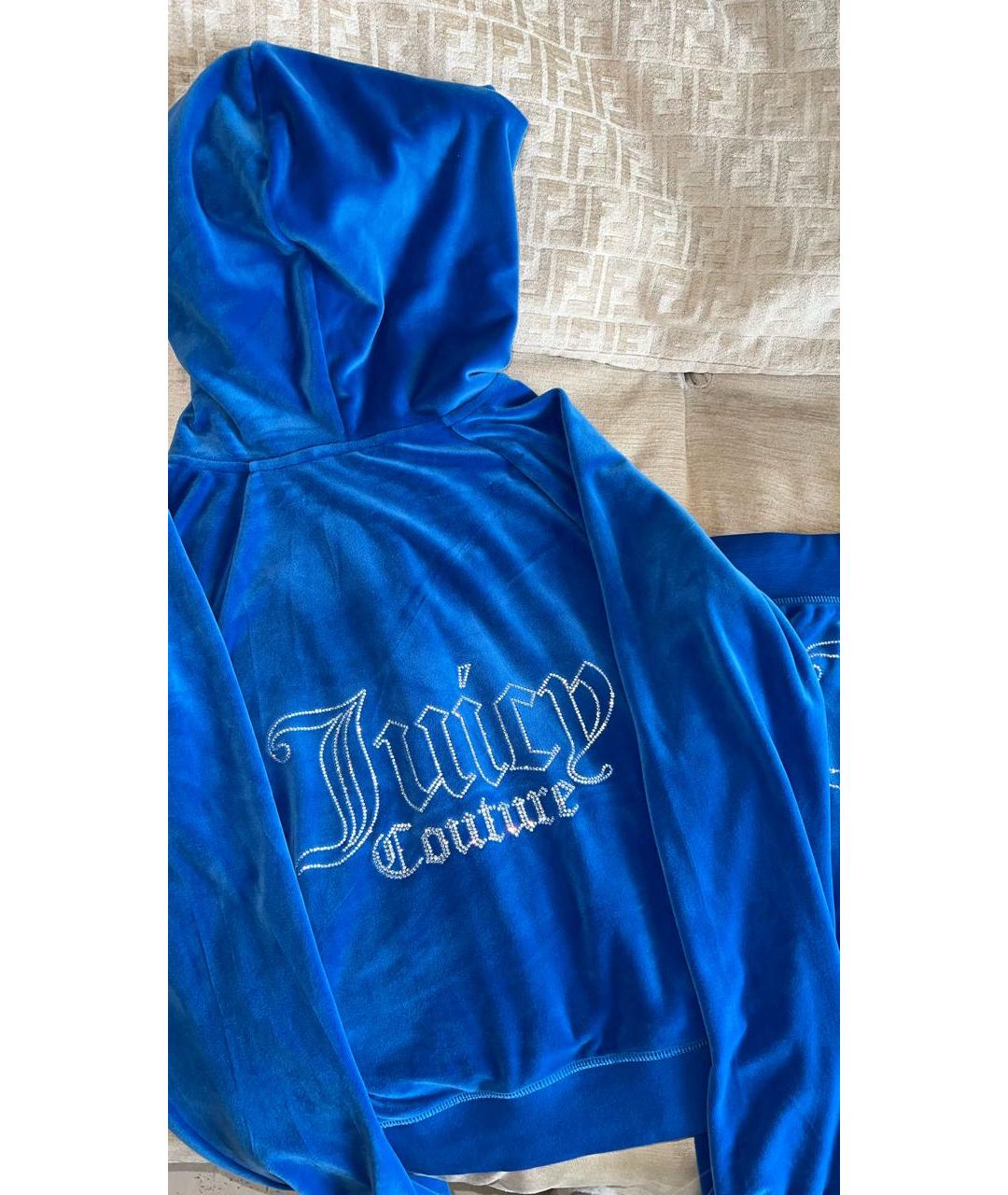 JUICY COUTURE Синий полиэстеровый спортивные костюмы, фото 3