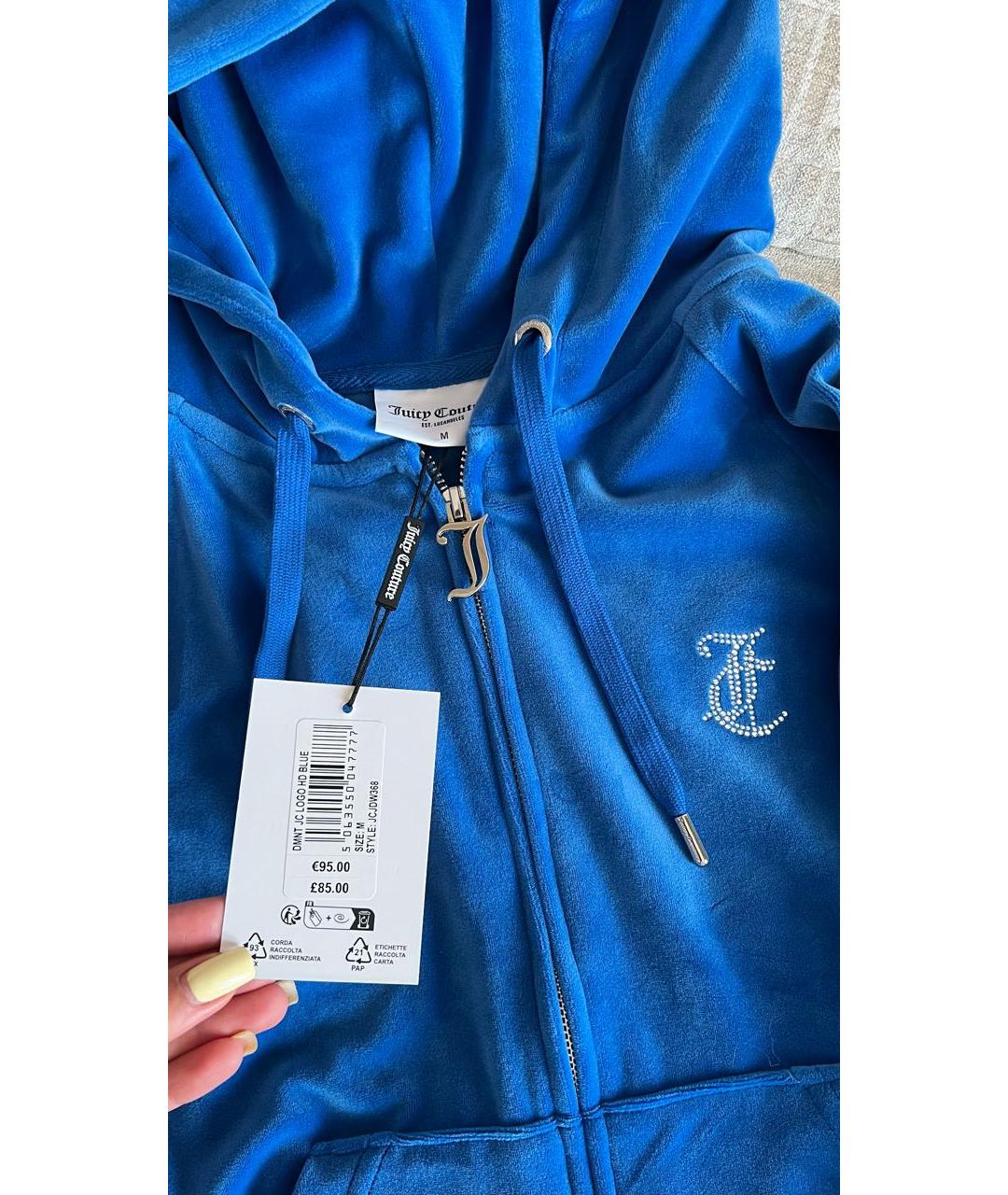 JUICY COUTURE Синий полиэстеровый спортивные костюмы, фото 6