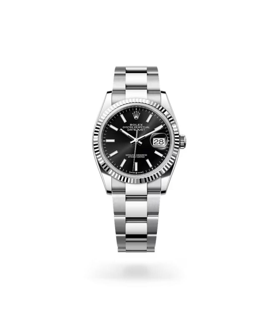 ROLEX Черные часы, фото 7