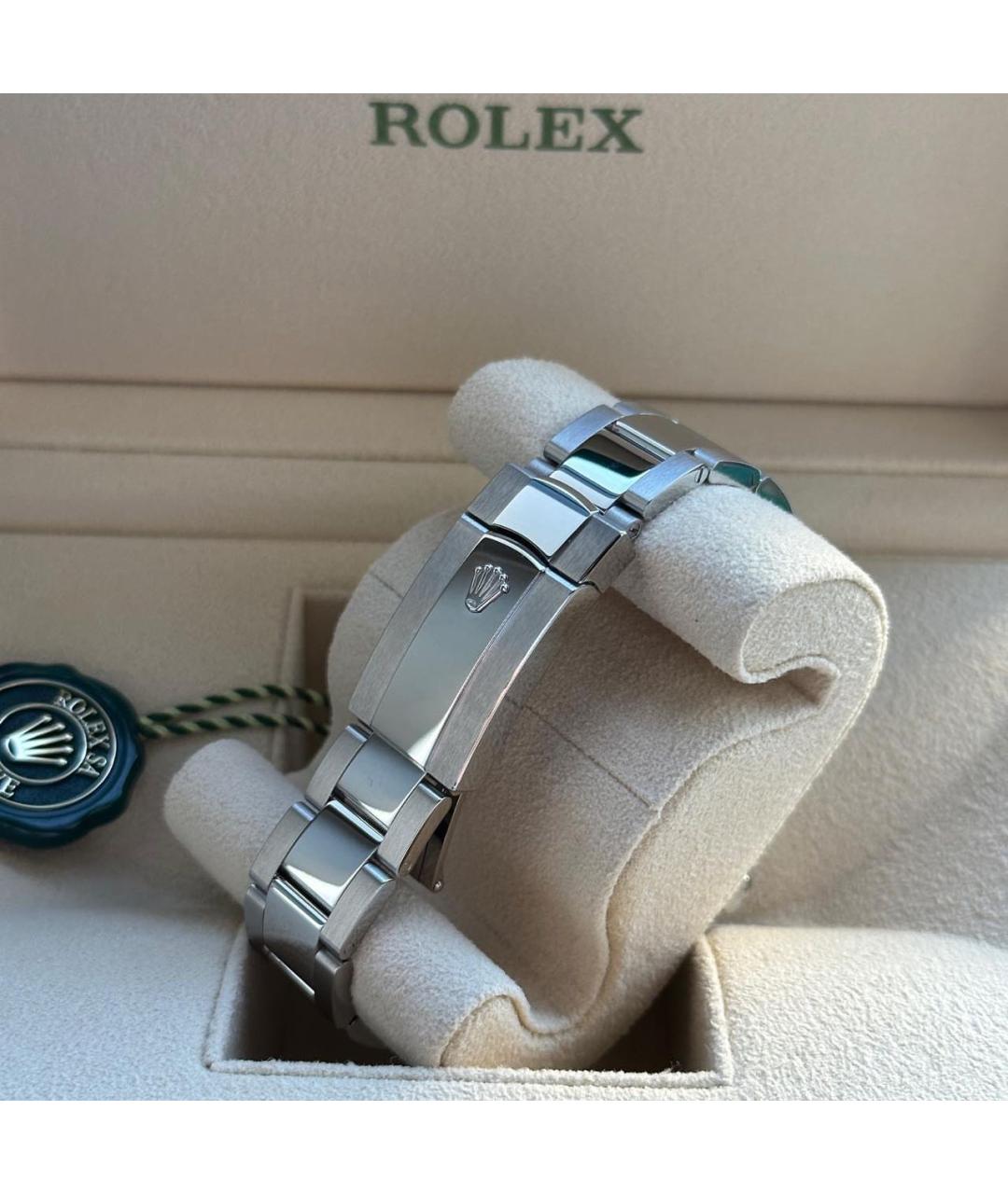 ROLEX Черные часы, фото 4
