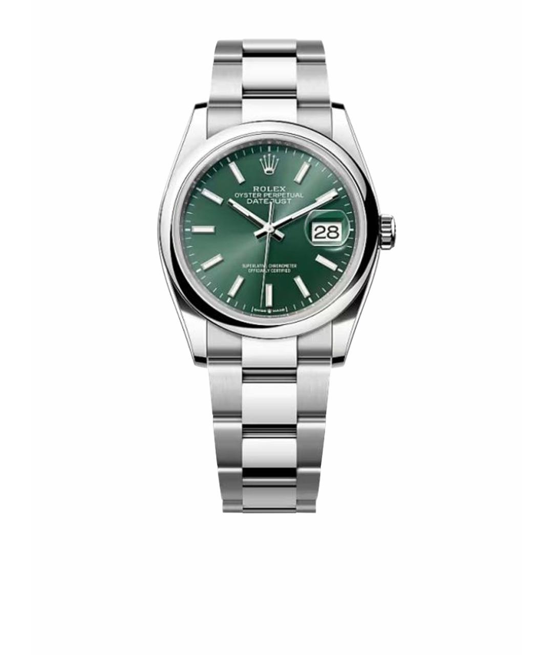 ROLEX Зеленые часы, фото 1