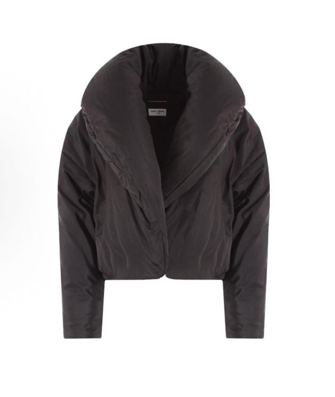 SAINT LAURENT Черная куртка, фото 4