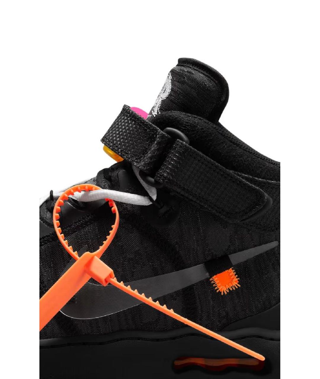 NIKE X OFF-WHITE Черные текстильные кроссовки, фото 6