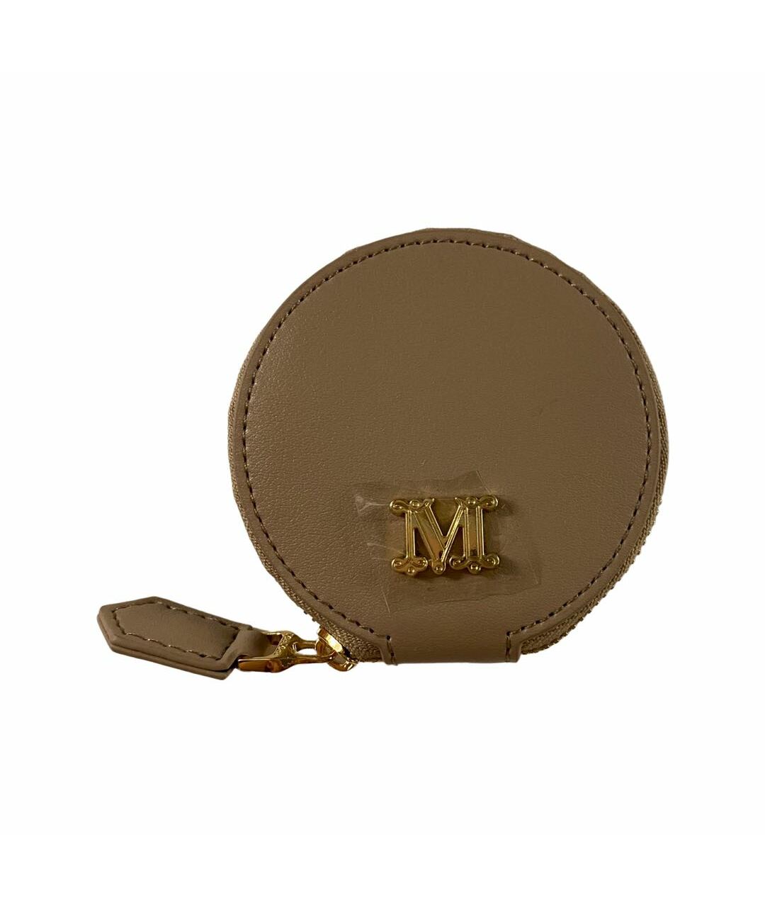 MAX MARA Серый кожаный кошелек, фото 1