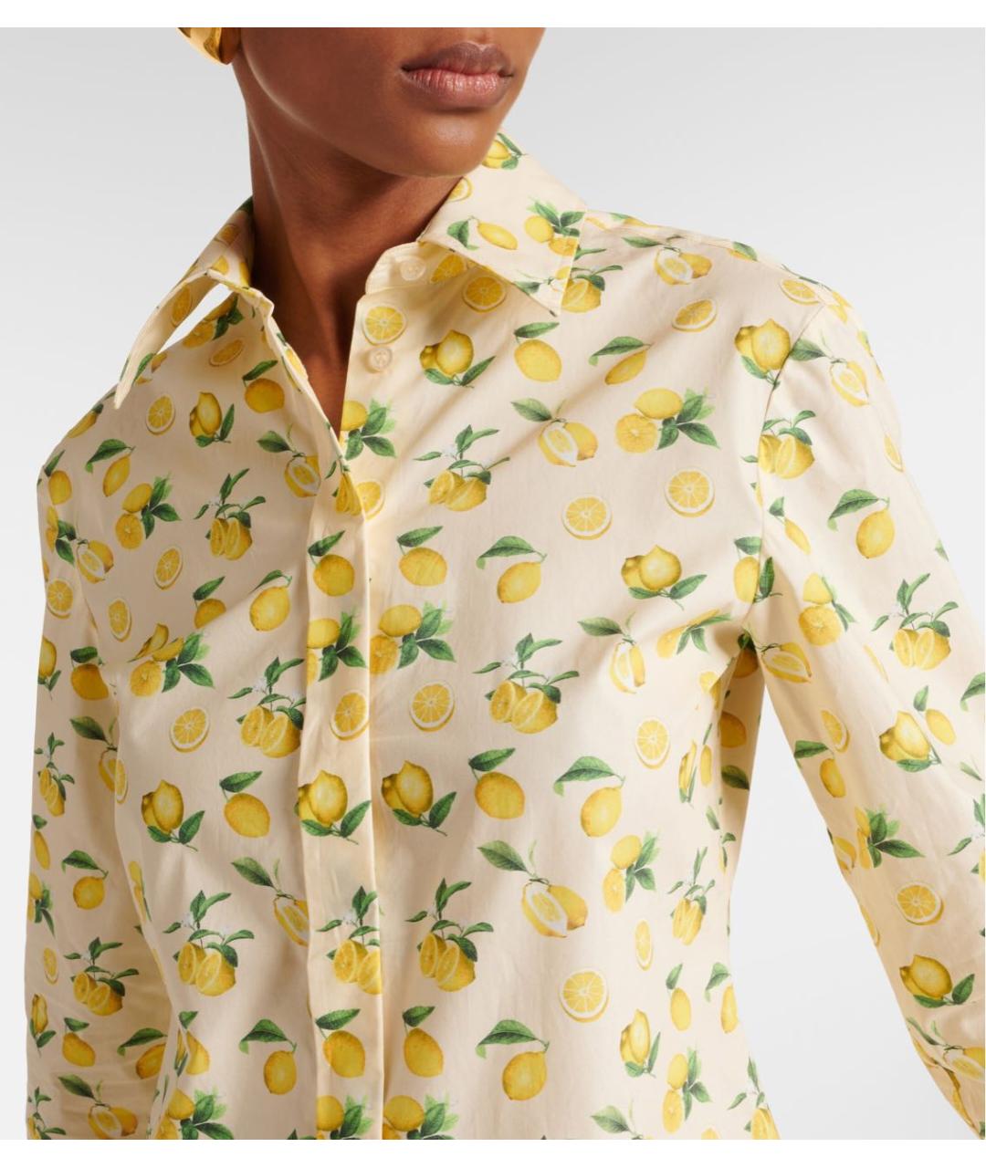 SPORTMAX Желтая рубашка, фото 2