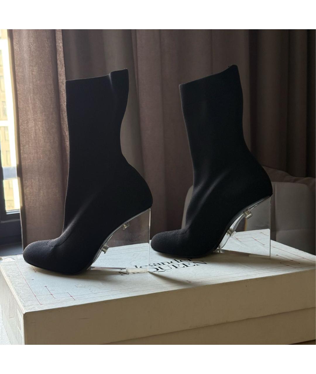 ALEXANDER MCQUEEN Черные туфли, фото 2