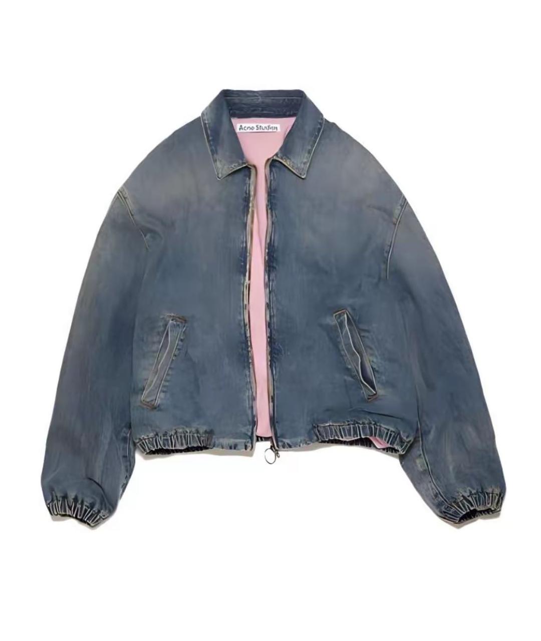 ACNE STUDIOS Синяя деним куртка, фото 1