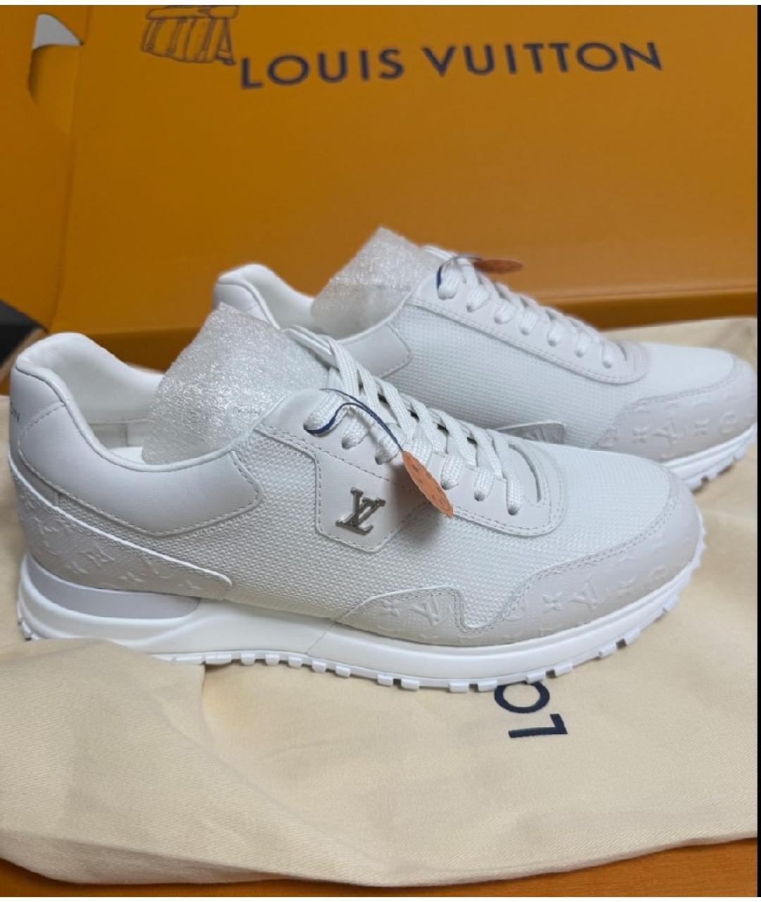 LOUIS VUITTON Белые кроссовки, фото 6