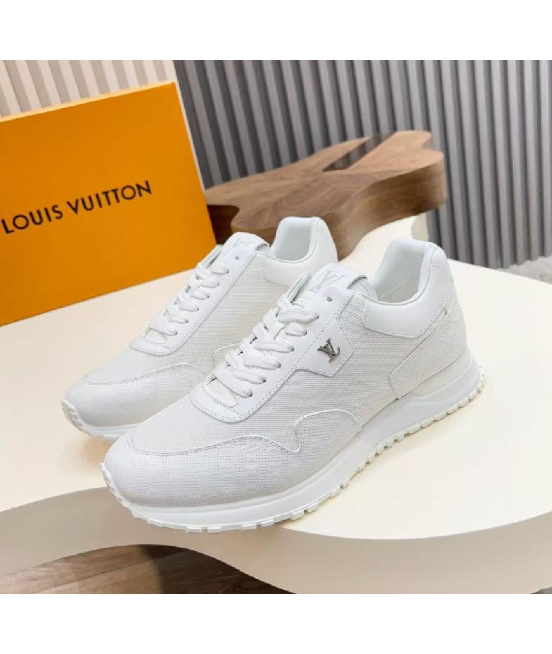LOUIS VUITTON Белые кроссовки, фото 5
