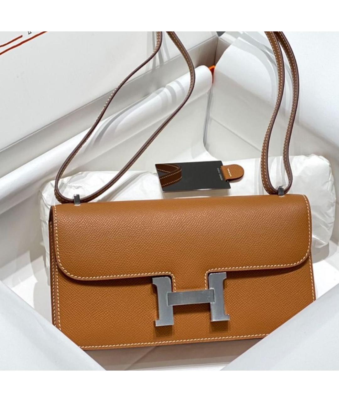 HERMES Кожаная сумка через плечо, фото 2