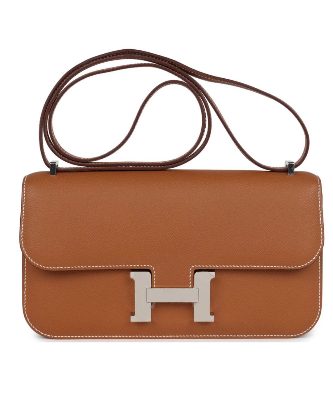 HERMES Кожаная сумка через плечо, фото 4
