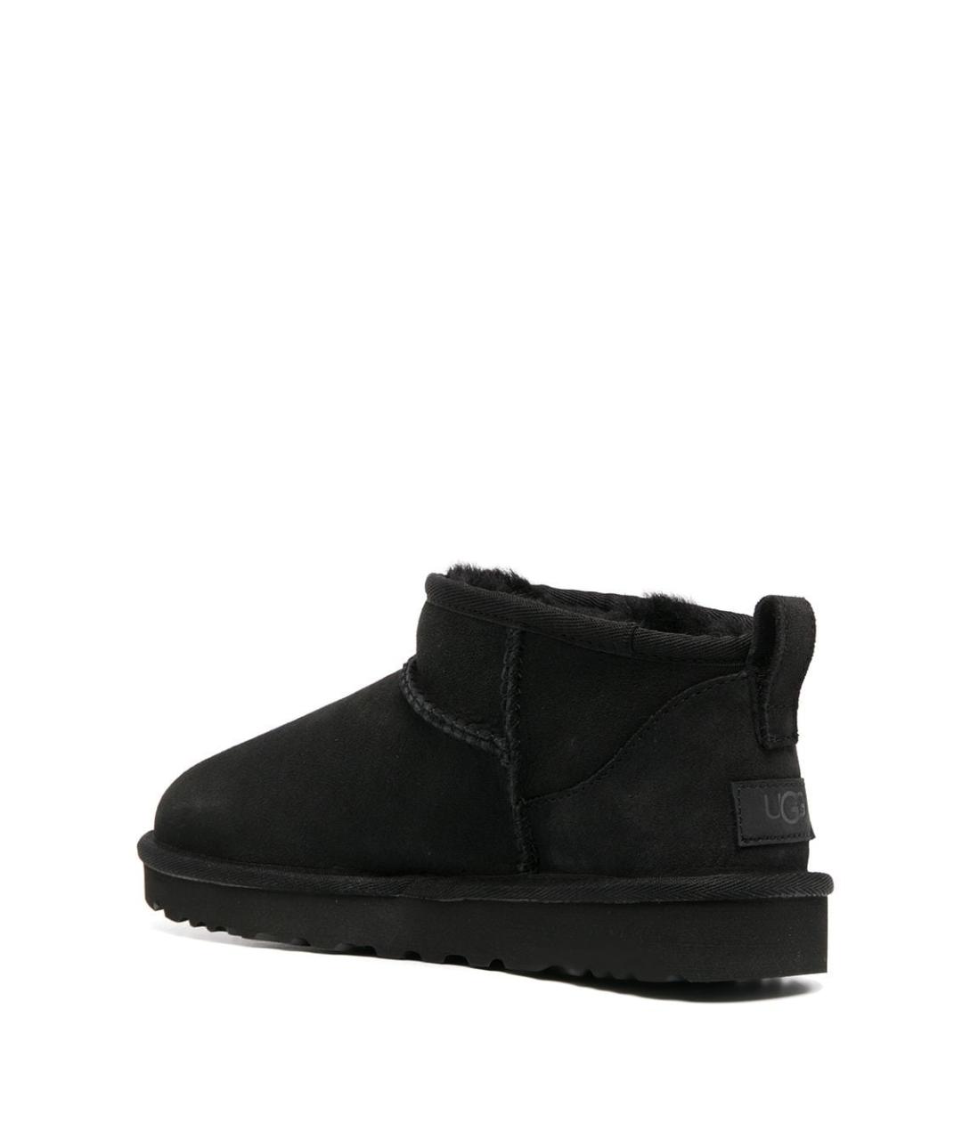 UGG AUSTRALIA Черные замшевые ботинки, фото 3