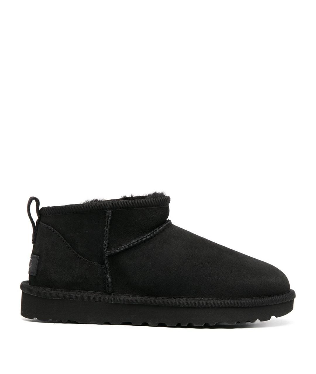 UGG AUSTRALIA Черные замшевые ботинки, фото 1