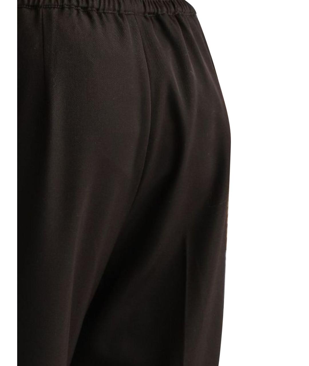 DOLCE&GABBANA Черные прямые брюки, фото 3