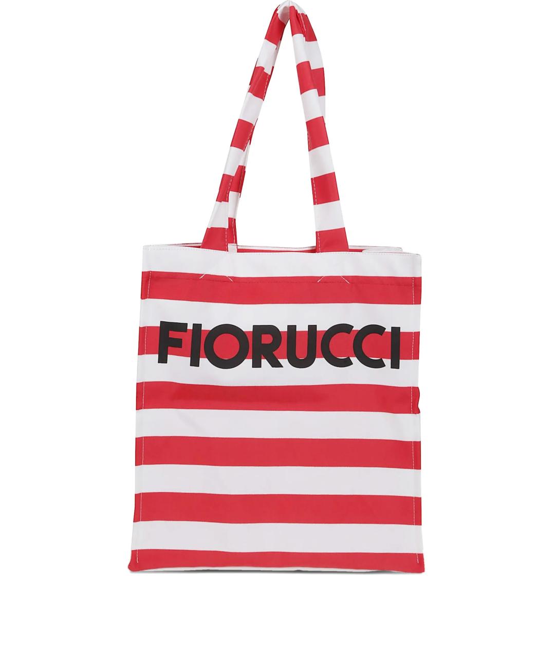 FIORUCCI Красная сумка тоут, фото 1