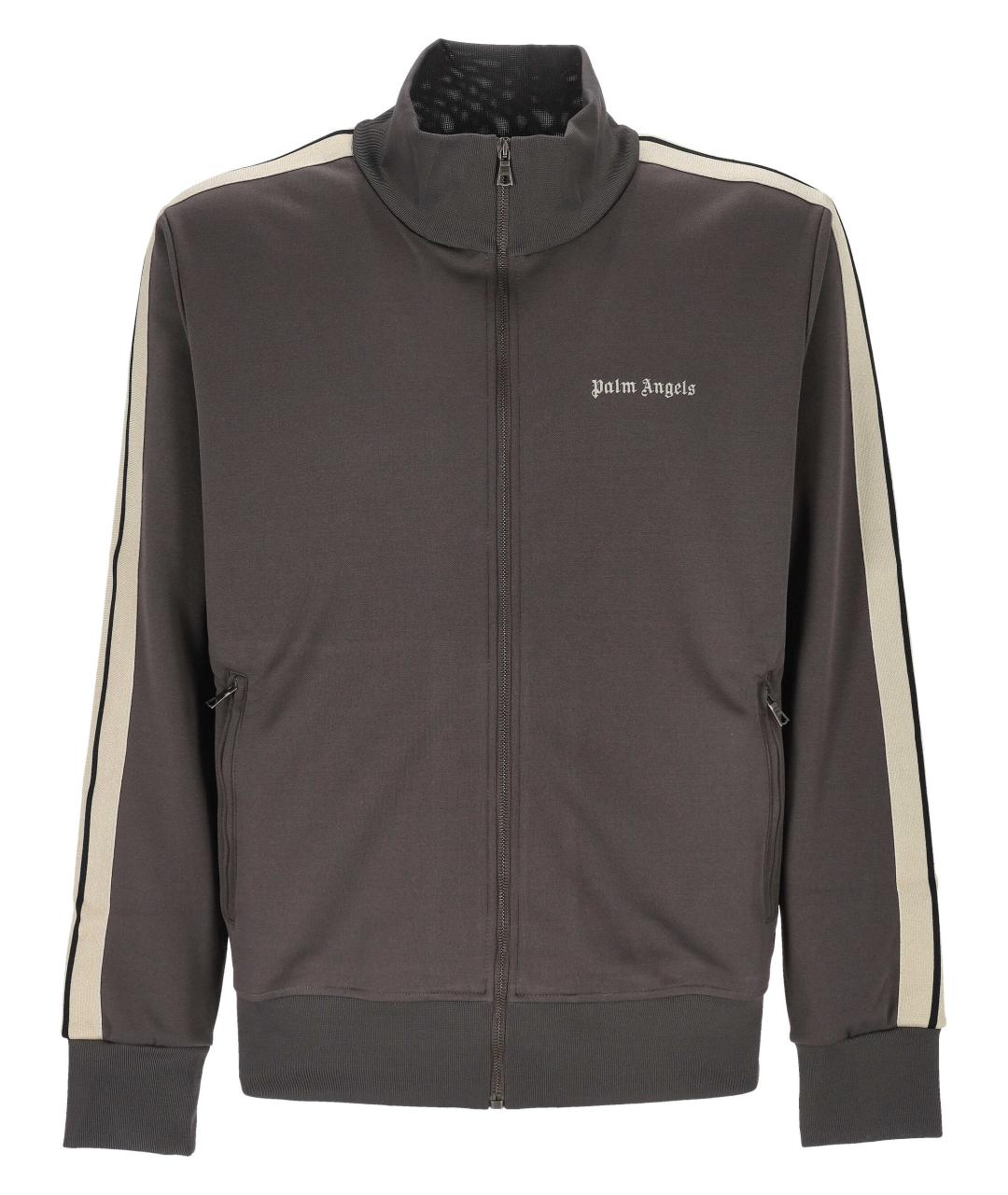 PALM ANGELS Антрацитовая полиэстеровая куртка, фото 1